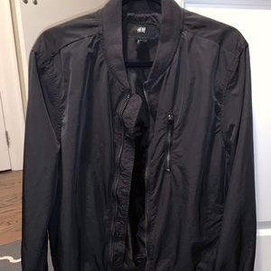 MEN’S BLACK H&M BOMBER